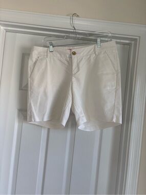 Lilly Pulitzer White Chino Shorts